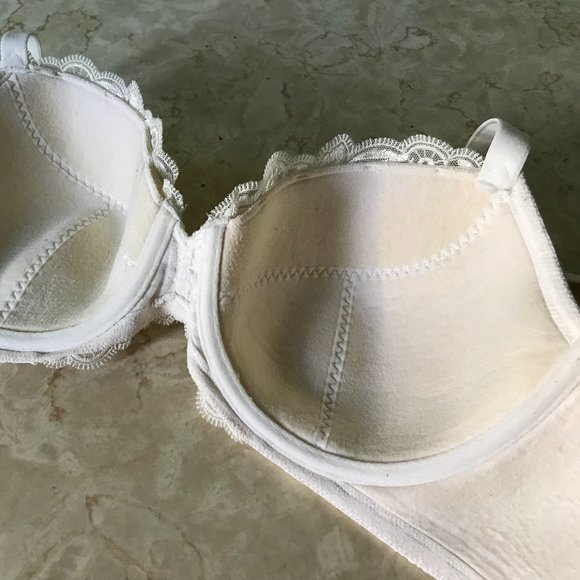 Soma Sensuous Lace Bra Sz 38C Champagne Dream Color - Picture 2 of 6